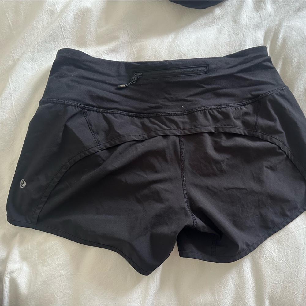 Lined running shorts